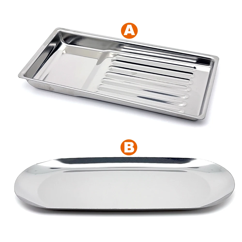 Medical Lab Instruments - Стоматологический медицинский лоток из нержавеющей стали,