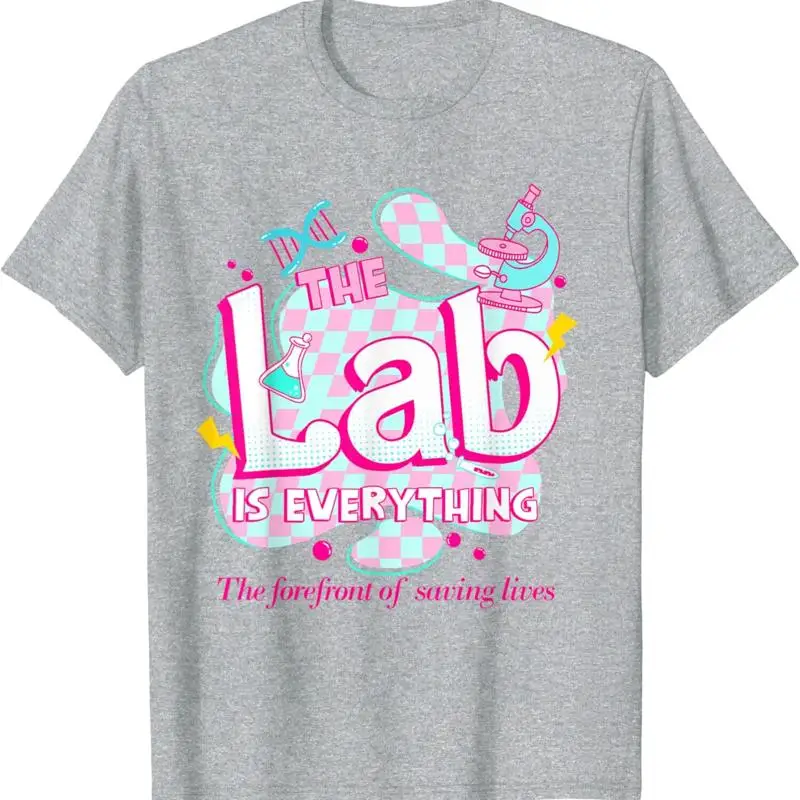 Medical Lab Tech - Футболка для пациентов медицинской команды Retro