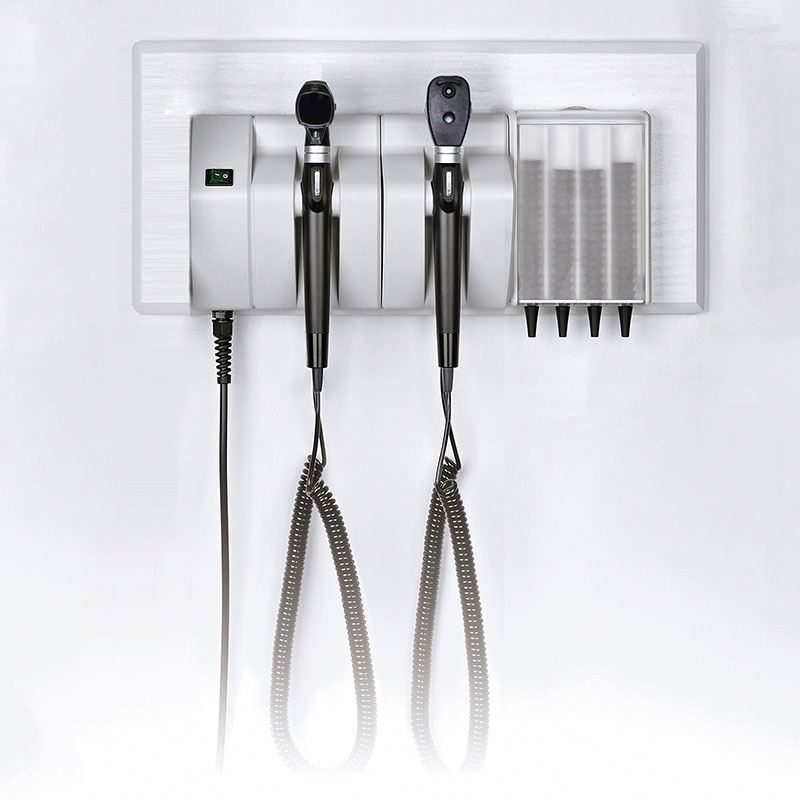 Otoscope Ophthalmoscope Set - Диагностический комплект ЛОР 2025, настенный отоскоп