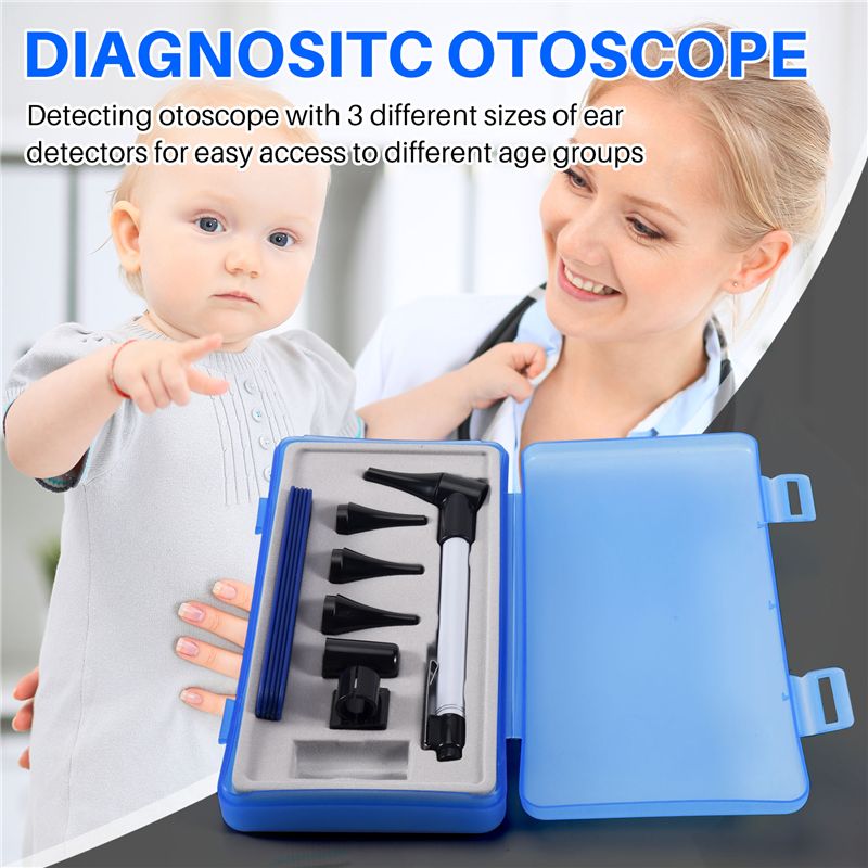 Отоскоп, офтальмоскоп, стомато – обзор и цена Otoscope Ophthalmoscope Set