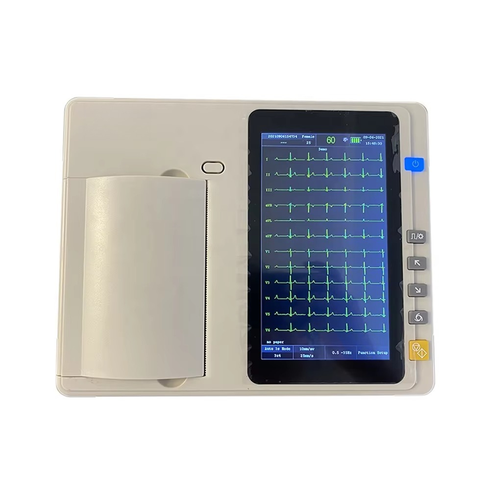 Портативный 12-канальный (3/6/ – обзор и цена Ekg Ecg Machine Portable