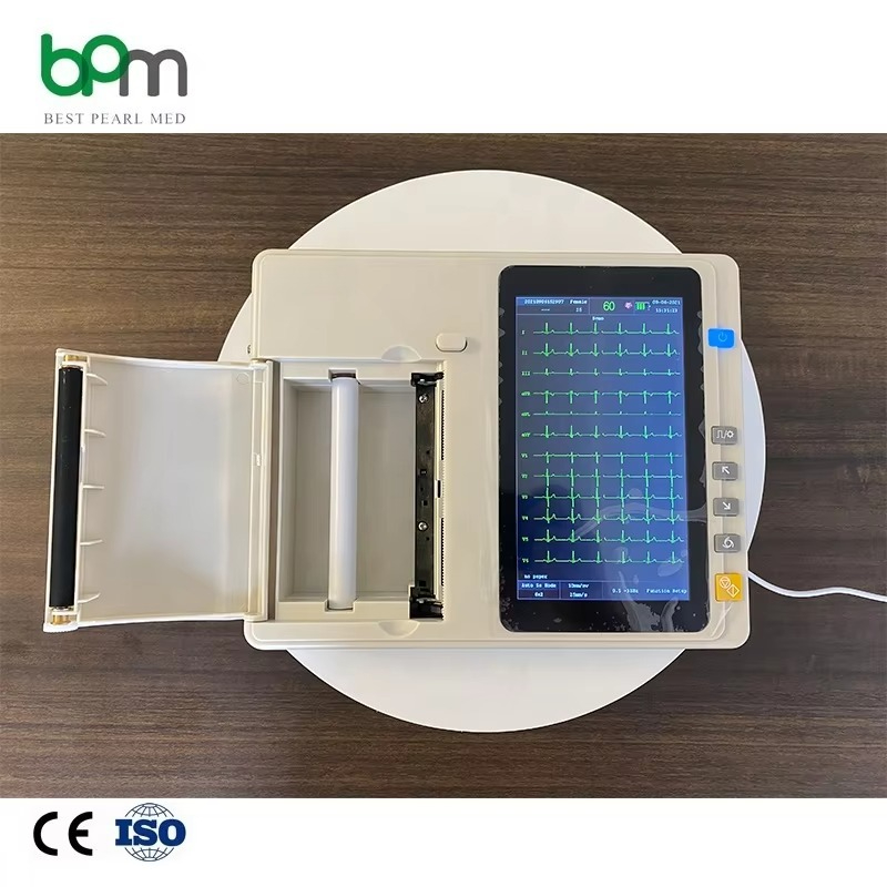 Портативный 12-канальный (3/6/ – обзор и цена Ekg Ecg Machine Portable